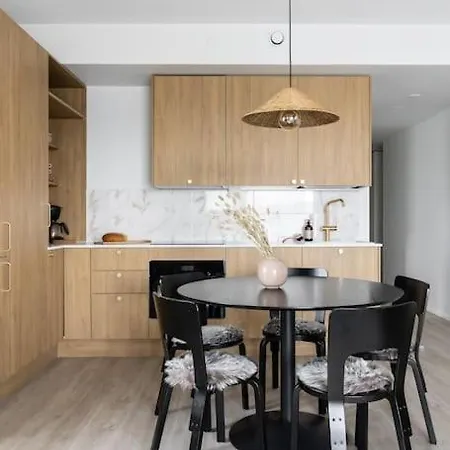 公寓 Satamanhelmen Naekoealahuoneisto *