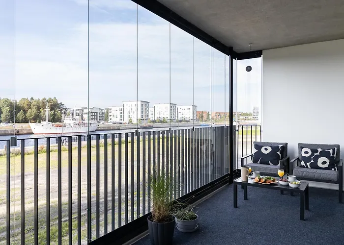 Appartement Satamanhelmen Naekoealahuoneisto